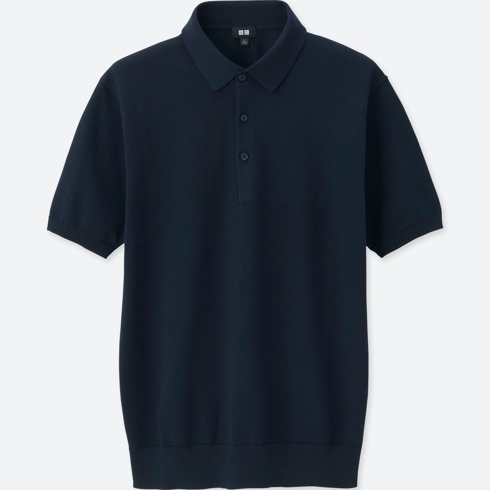 MEN WASHABLE KNITTED SHORT-SLEEVE POLO SHIRT | UNIQLO US