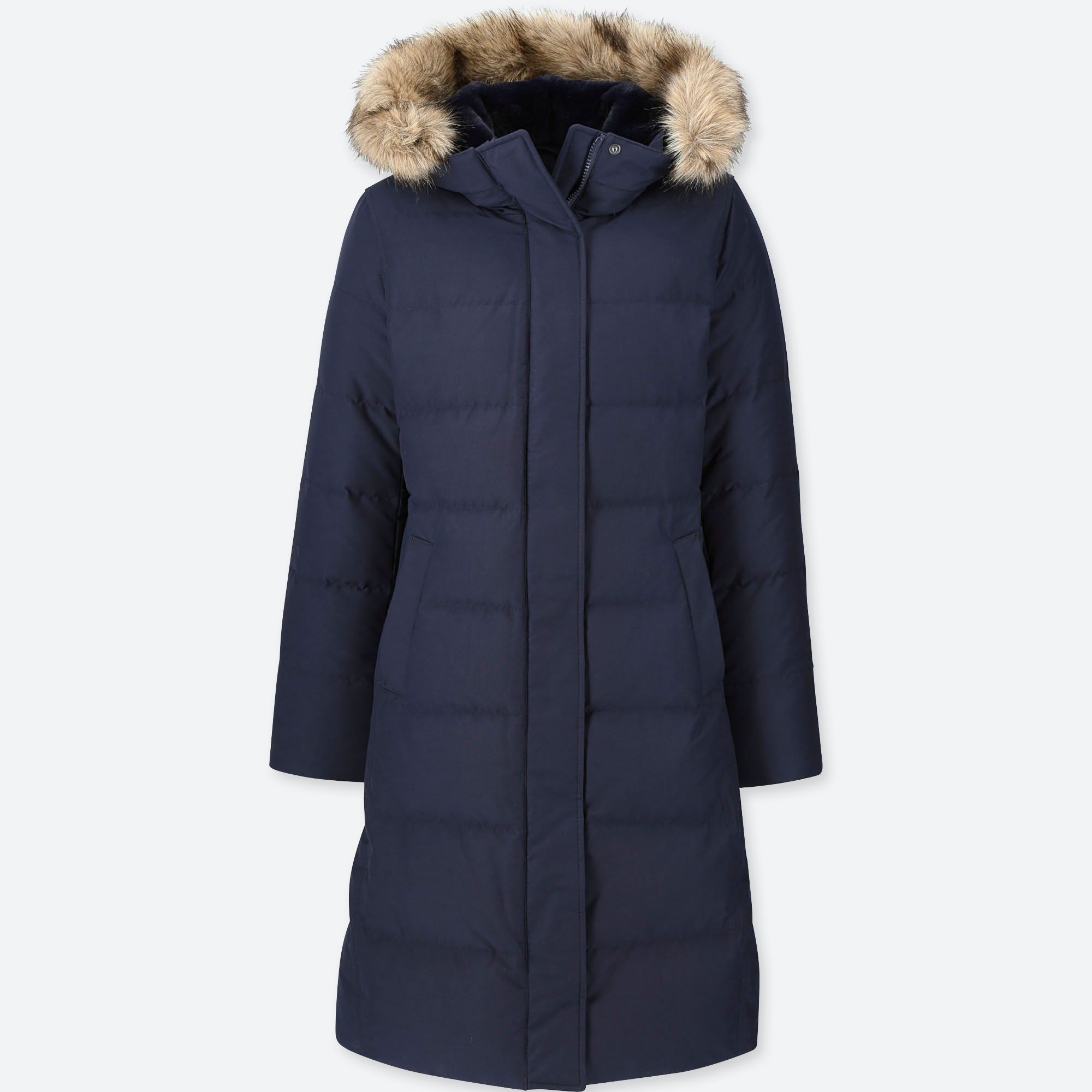 WOMEN ULTRA WARM DOWN LONG HOODED COAT UNIQLO UK