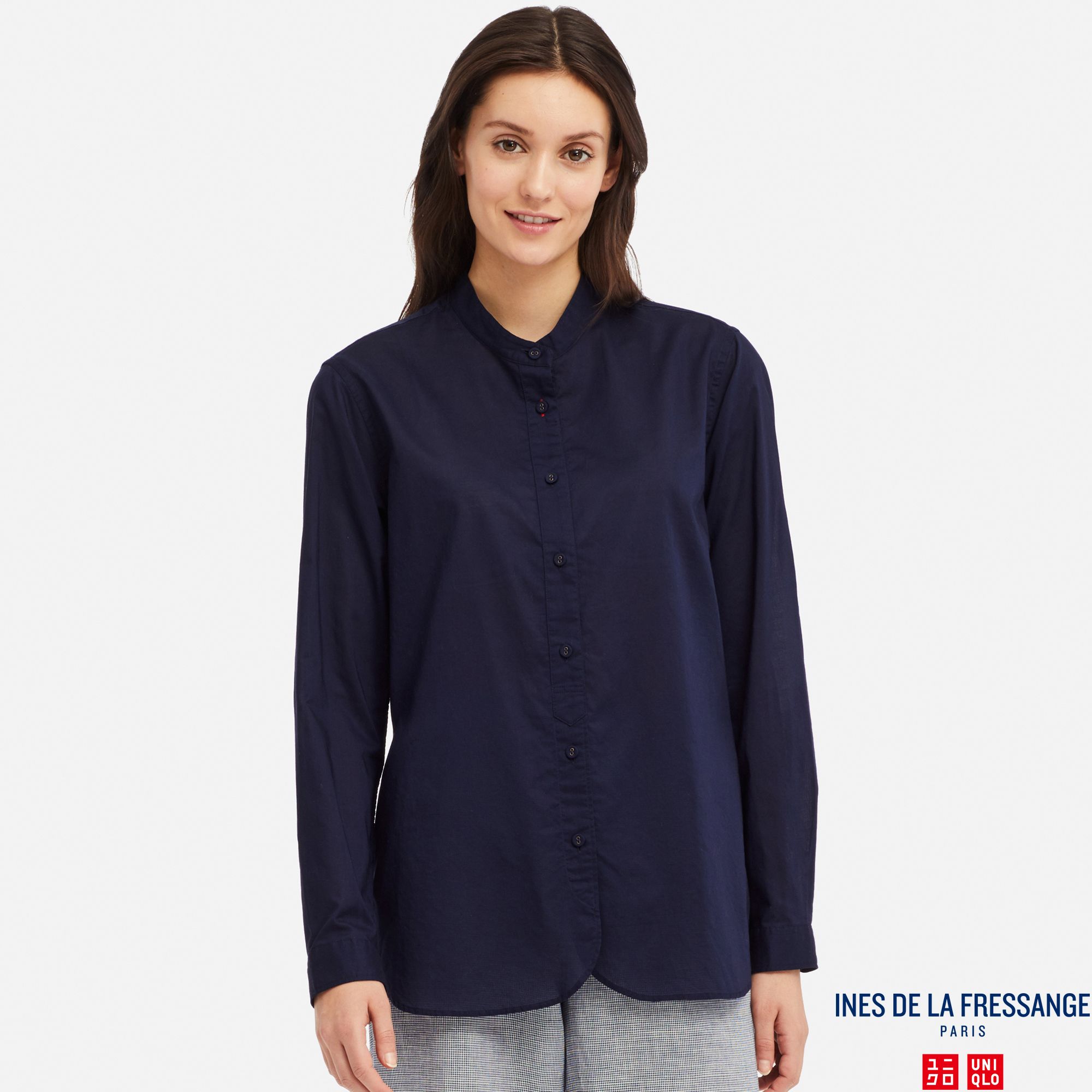 WOMEN INES COTTON LAWN FLOWER PRINT LONG SLEEVED SHIRT