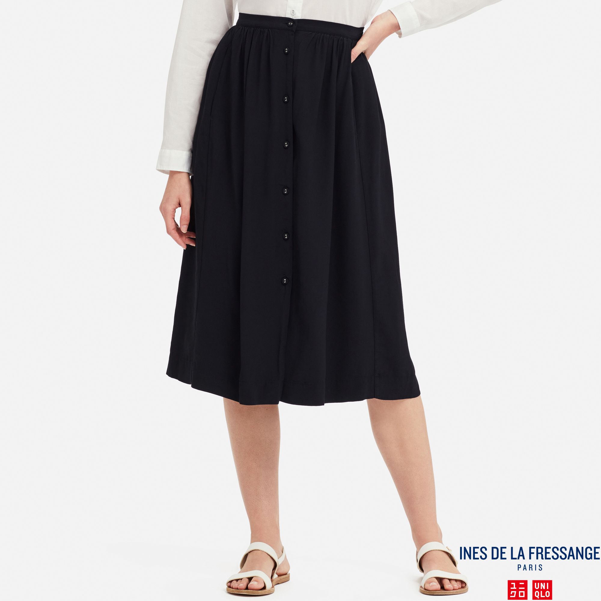 WOMEN INES GEORGETTE SKIRT