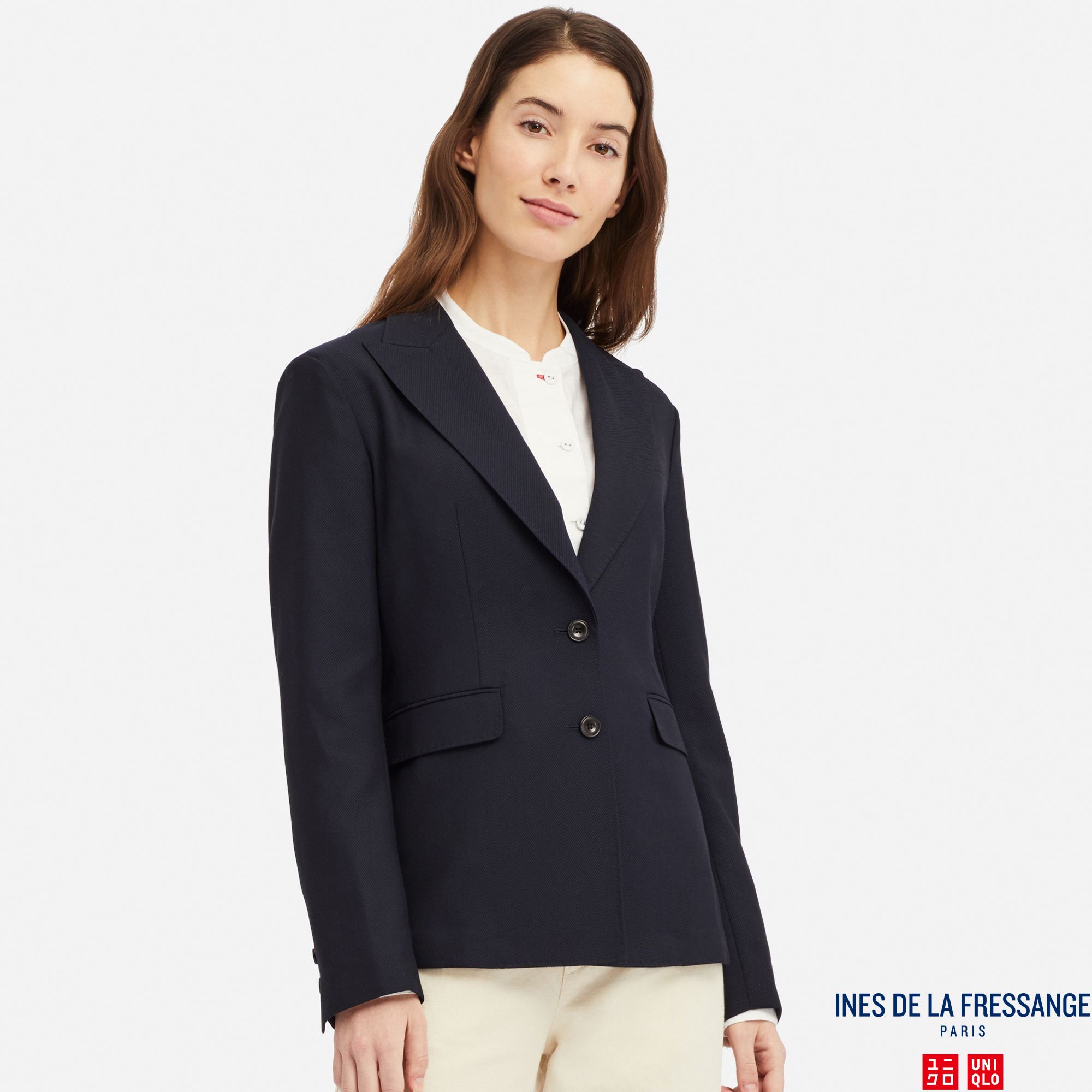 WOMEN INES WOOL BLEND BLAZER JACKET