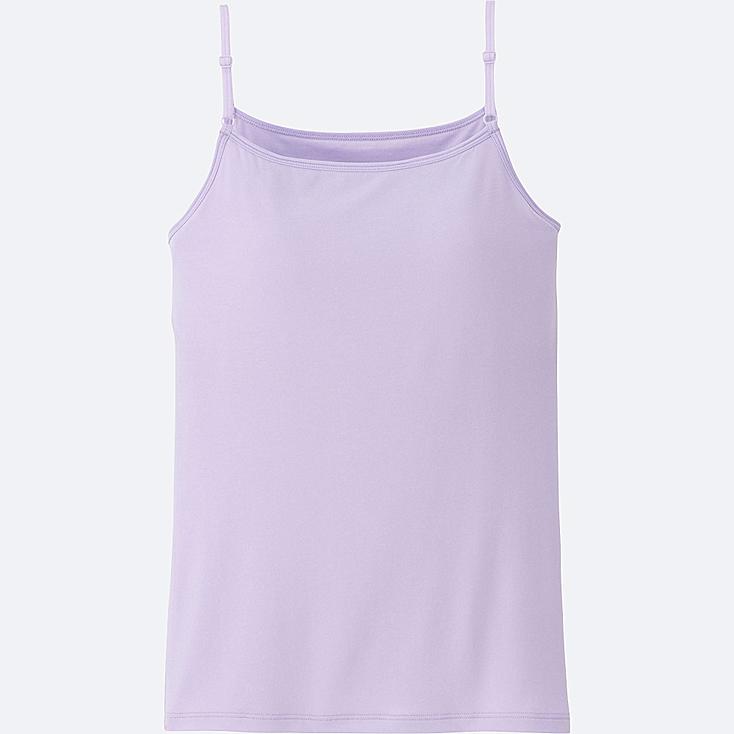 GIRLS AIRism BRA TOP, LIGHT PURPLE, large