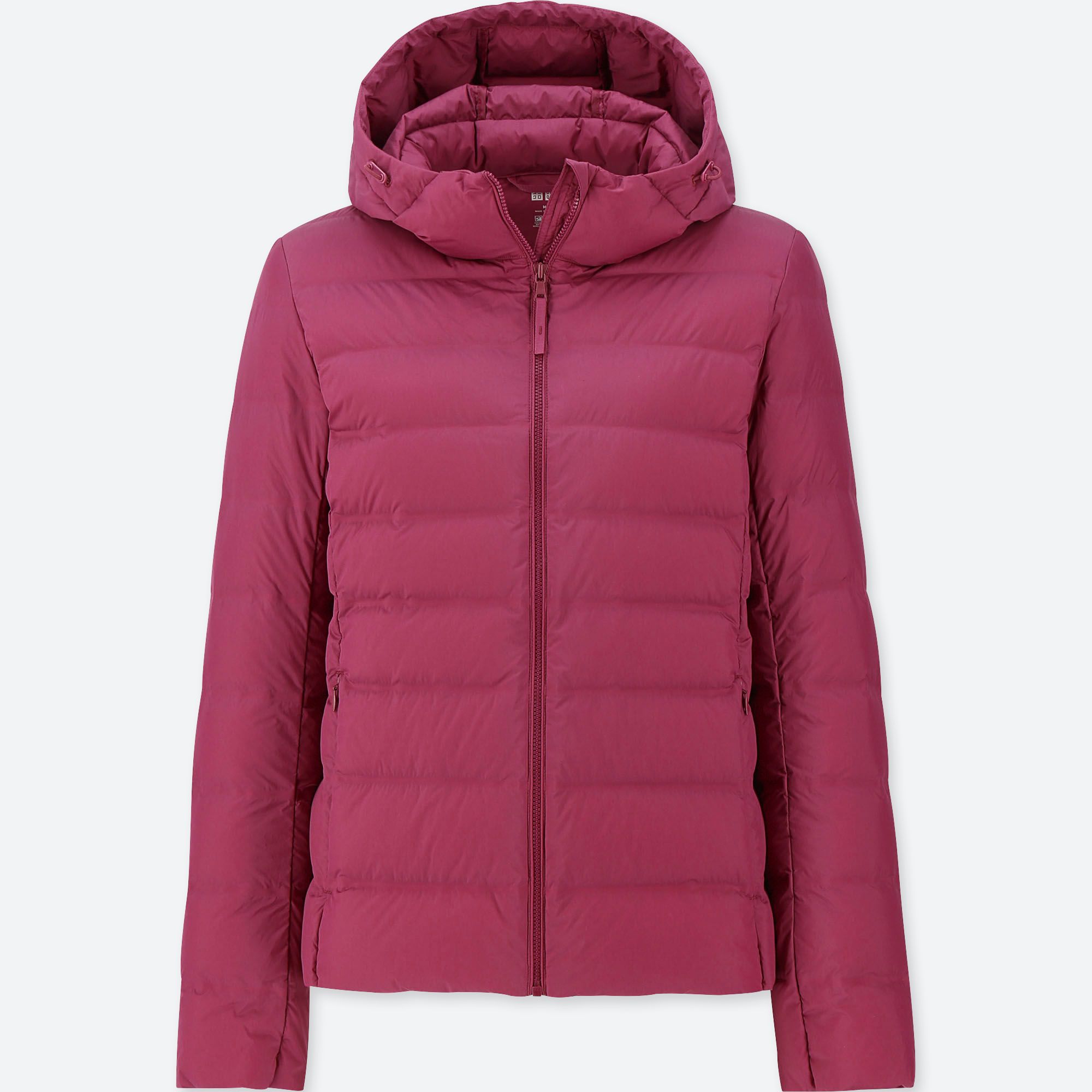 WOMEN ULTRA LIGHT DOWN SEAMLESS PARKA, PURPLE, small