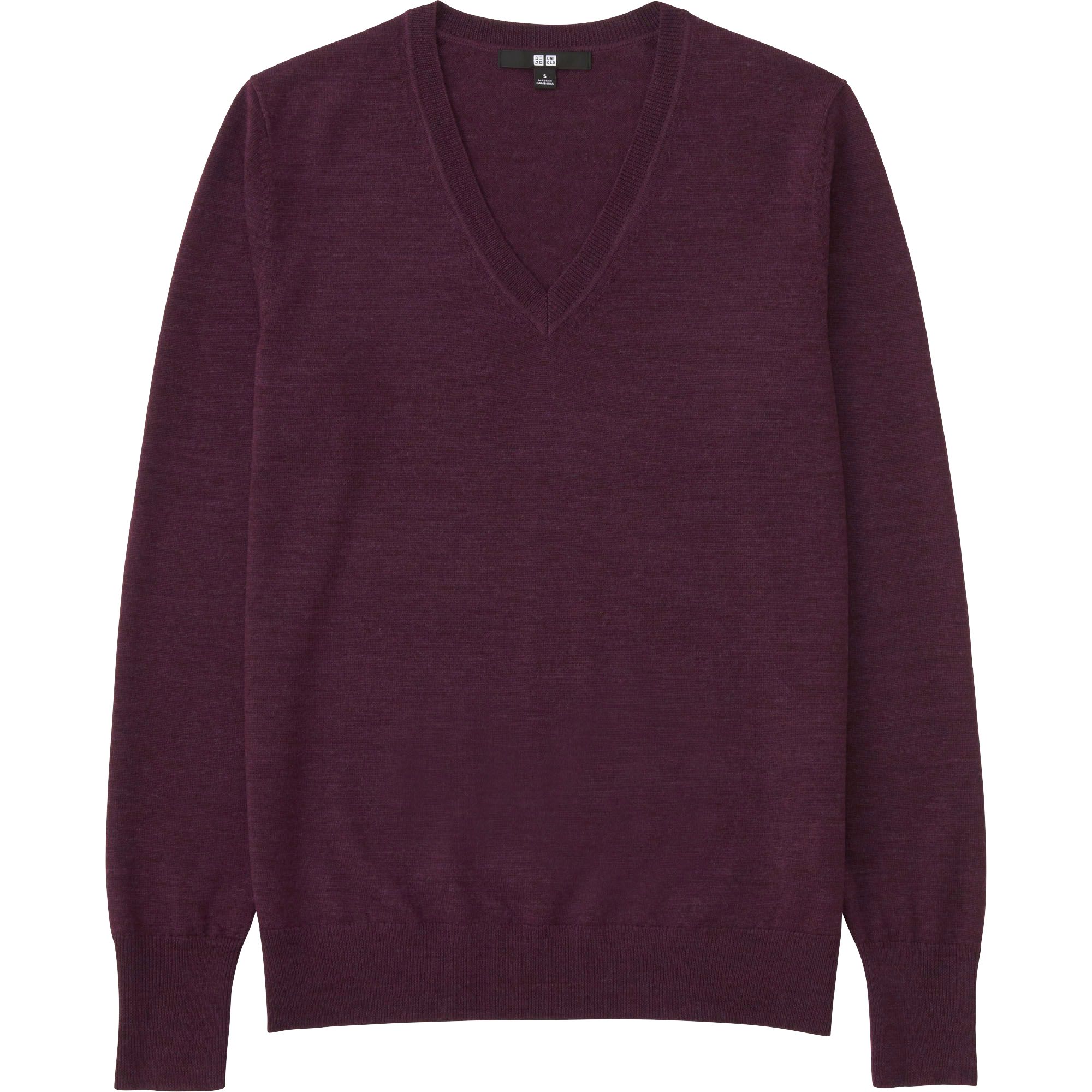 WOMEN Extra Fine Merino V Neck Sweater UNIQLO UK