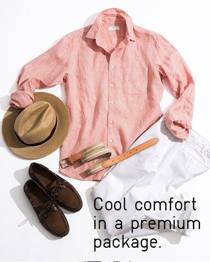 100% PREMIUM FRENCH LINEN SHIRTS 