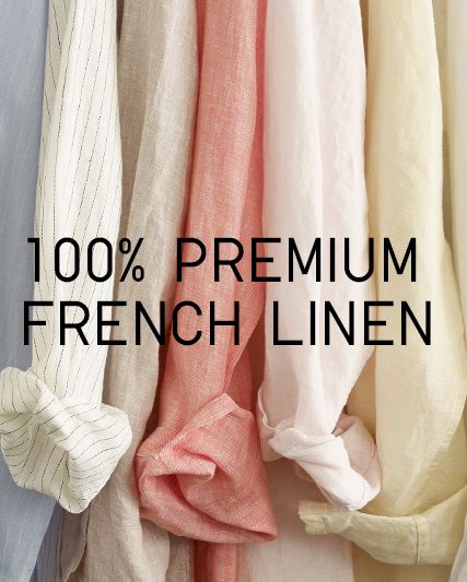 100% PREMIUM FRENCH LINEN SHIRTS 