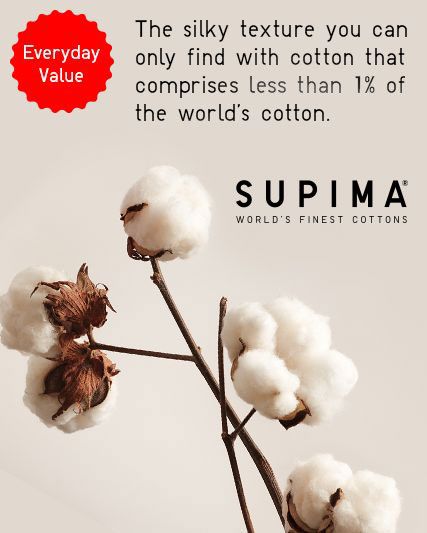 SUPIMA COTTON T-SHIRTS 