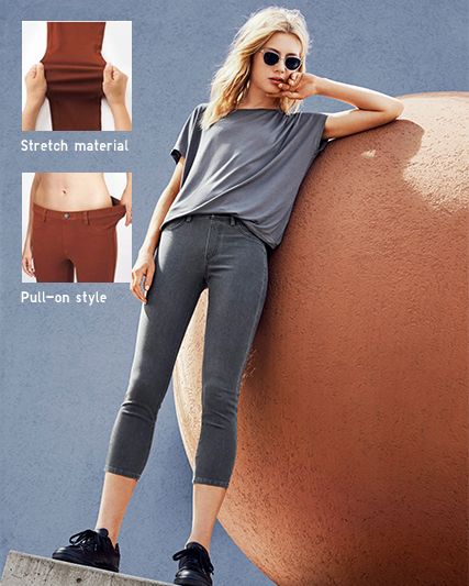 Cropped Legging Pants