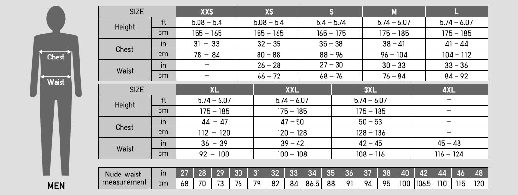 uniqlo tee size chart