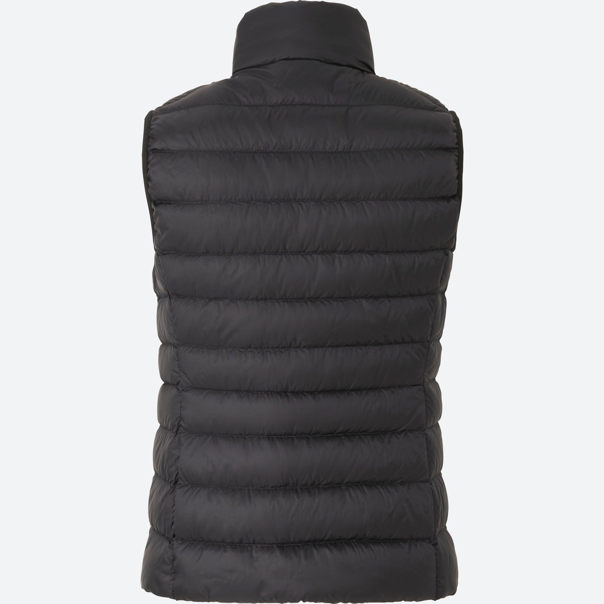 Women Ultra Light Down Vest, BLACK, small